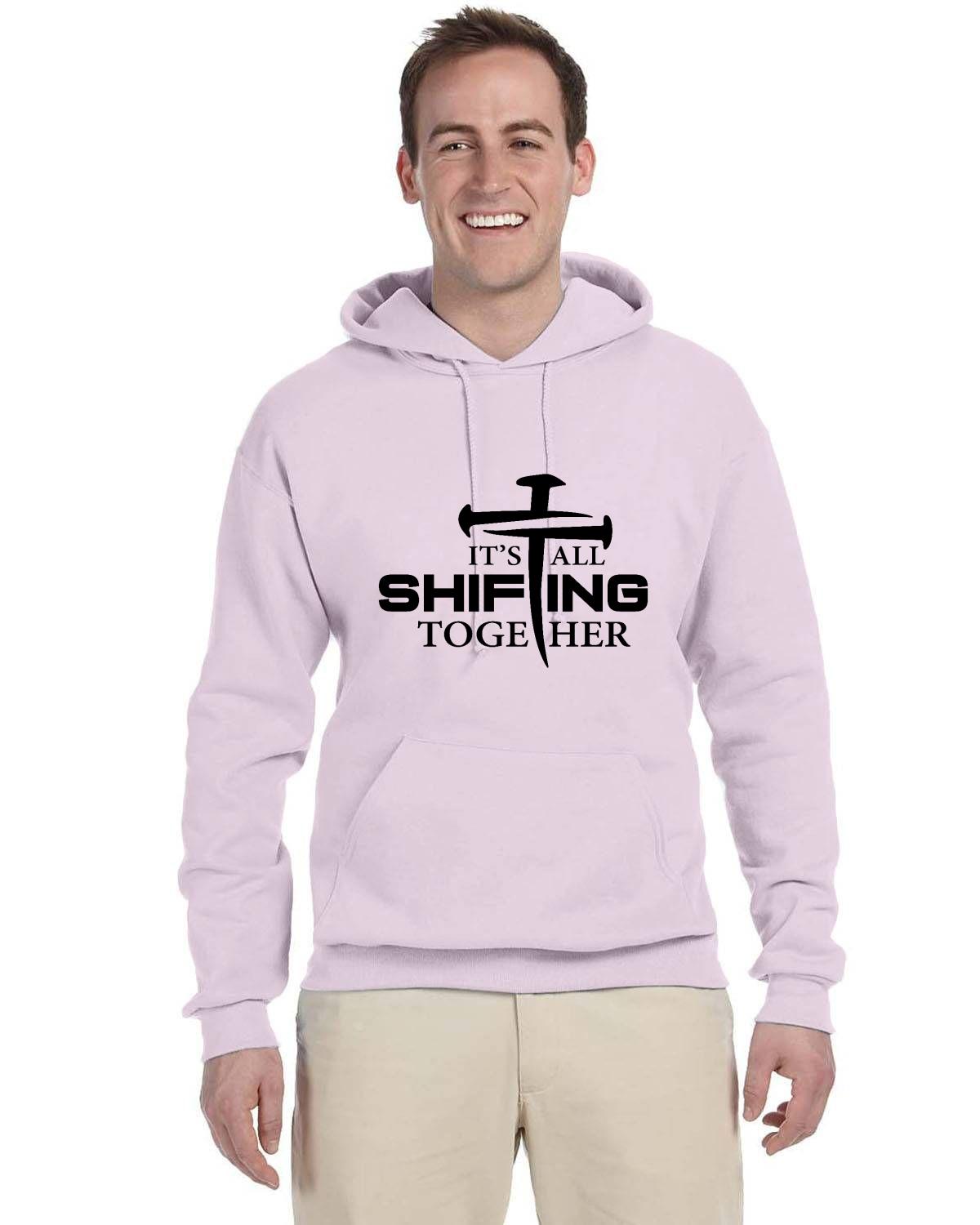 It's All Shifting Together Adult  Fleece Pullover Hooded Sweatshirt