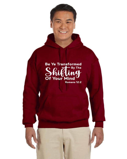 Be Ye  Transformed By The Shifting Of Your Mind Adult Heavy Blend 13.3 oz./lin. yd., 50/50 Hood