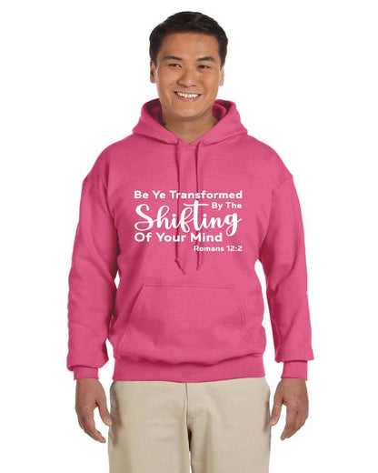 Be Ye  Transformed By The Shifting Of Your Mind Adult Heavy Blend 13.3 oz./lin. yd., 50/50 Hood