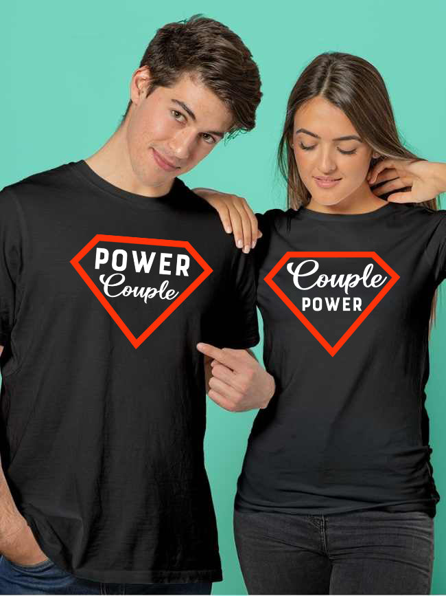 Power Couples Short Sleeve Tee