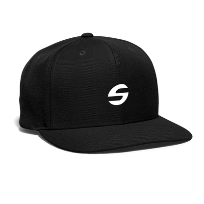 Shift Snapback Baseball Cap - black