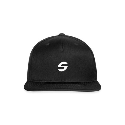 Shift Snapback Baseball Cap - black