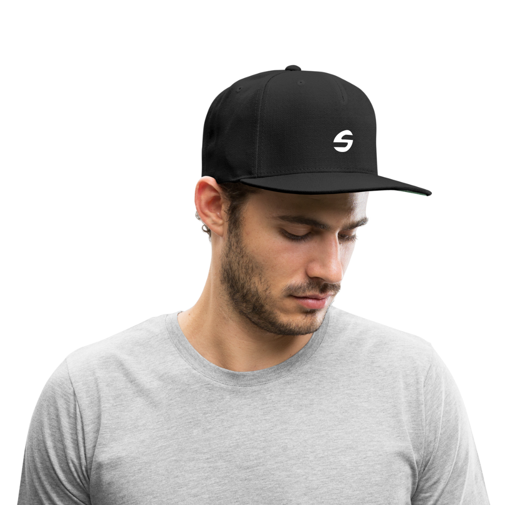 Shift Snapback Baseball Cap - black