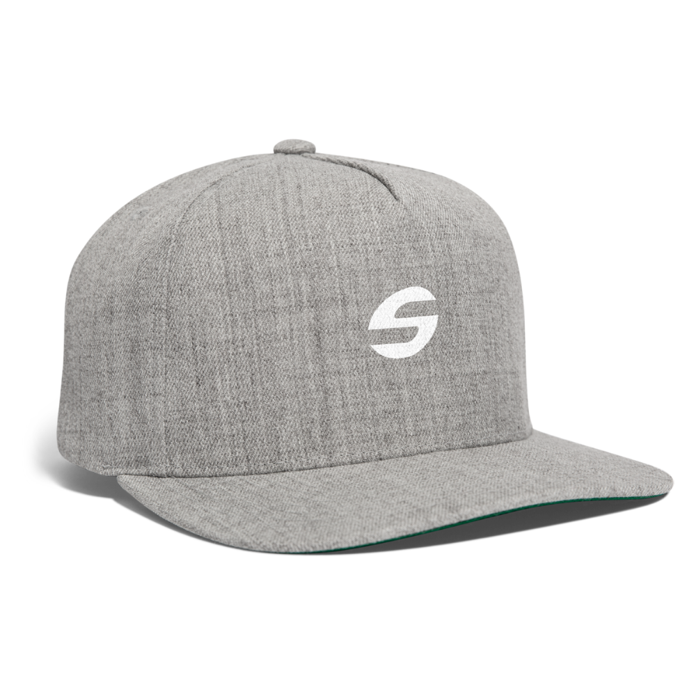 Shift Snapback Baseball Cap - heather gray