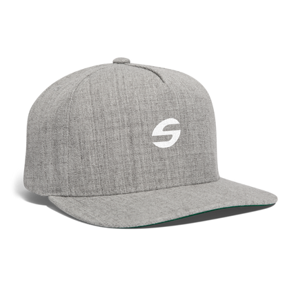 Shift Snapback Baseball Cap - heather gray