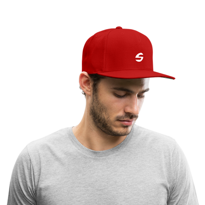 Shift Snapback Baseball Cap - red