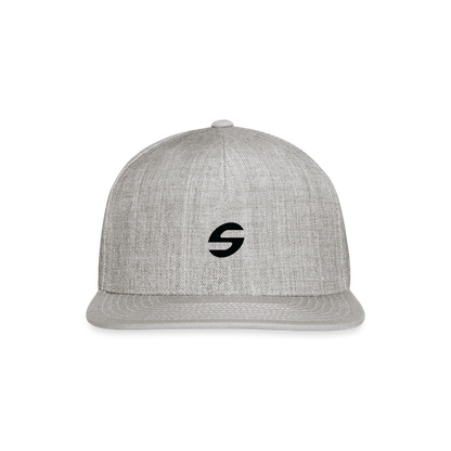 Shift Snapback Baseball Cap - heather gray