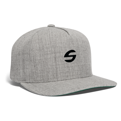 Shift Snapback Baseball Cap - heather gray