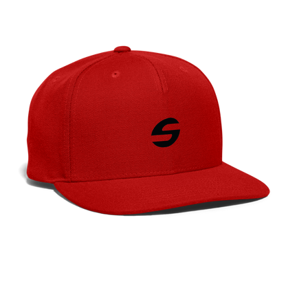 Shift Snapback Baseball Cap - red