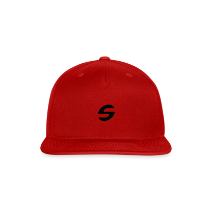 Shift Snapback Baseball Cap - red