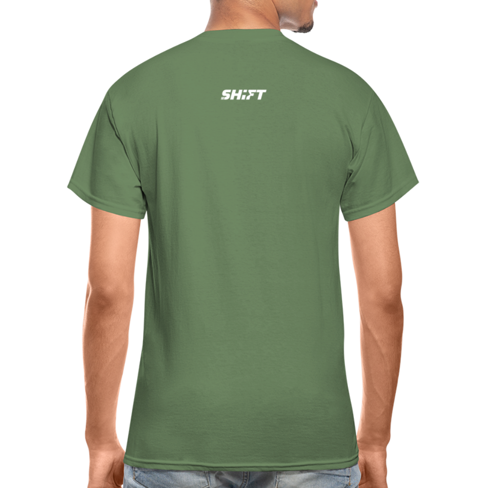 Shift Gildan Ultra Cotton Adult T-Shirt - military green