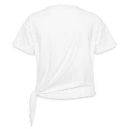 Women's Shift Knotted T-Shirt - white