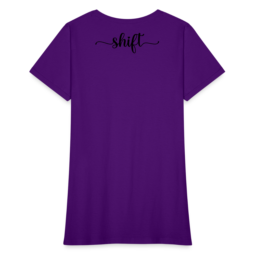 Women's Shift T-Shirt - purple