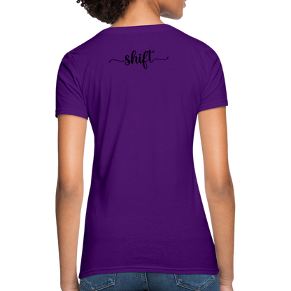 Women's Shift T-Shirt - purple