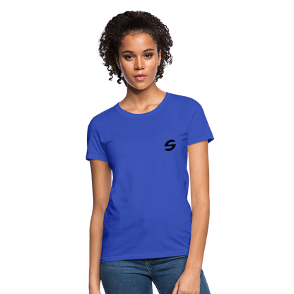 Women's Shift T-Shirt - royal blue