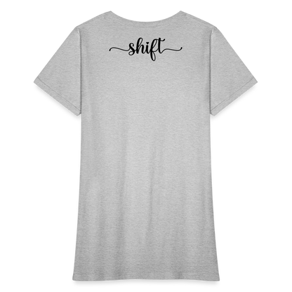 Women's Shift T-Shirt - heather gray