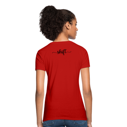 Women's Shift T-Shirt - red