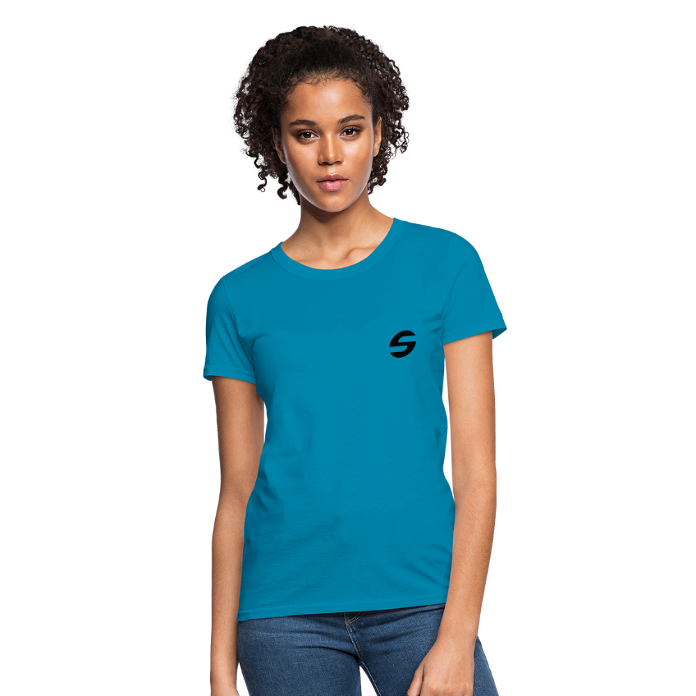 Women's Shift T-Shirt - turquoise