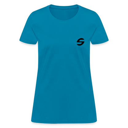 Women's Shift T-Shirt - turquoise