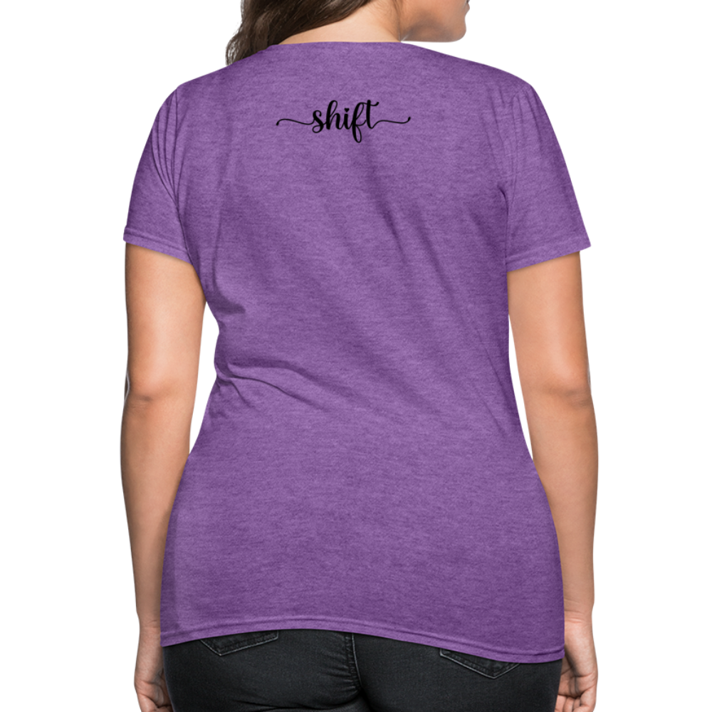 Women's Shift T-Shirt - purple heather