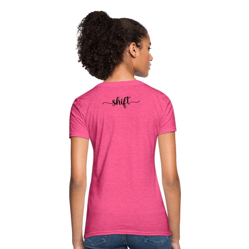 Women's Shift T-Shirt - heather pink