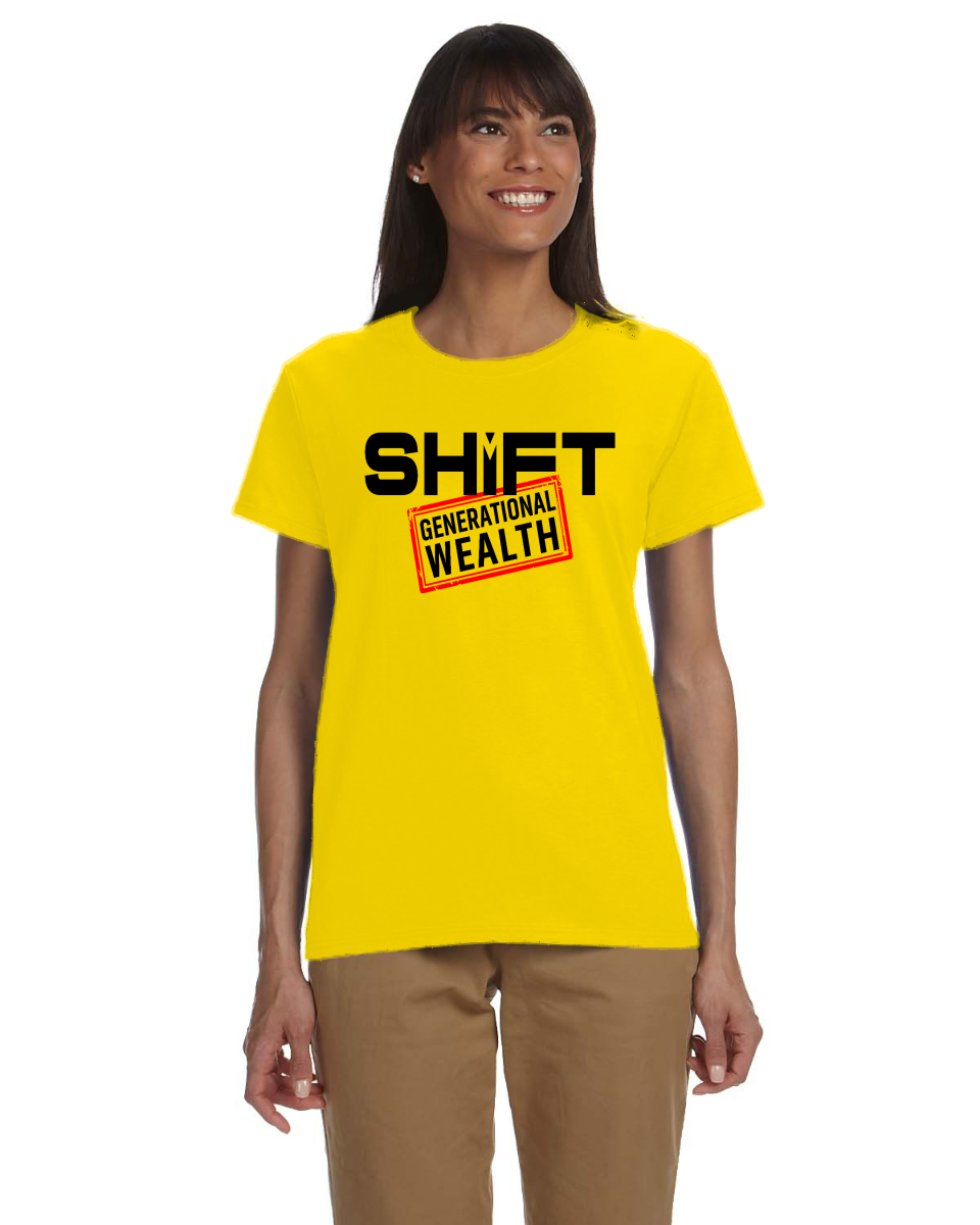 Shift Generational Wealth Ladies' Ultra Cotton T-Shirt